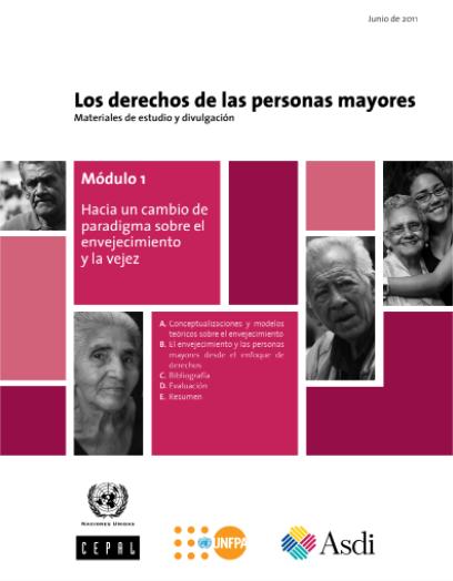 Los derechos de las personas mayores. Materiales de estudio y divulgación.